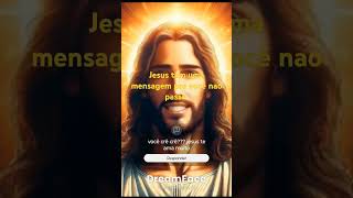 Jesus tem uma mensagem pra você não passe jesus ✝️❤️ reflexão palavrasdejesus jesus reflexaoefe [upl. by Gnanmas946]