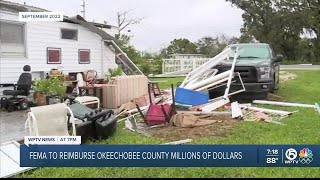 2 million headed to Okeechobee Co for Hurricane Ian cleanup 2 years after storm [upl. by Drexler]