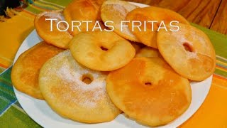 TORTAS FRITAS la receta mas facil [upl. by Wichern169]