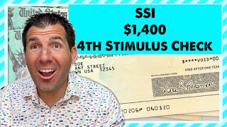 SSI 1400 4th Stimulus Check Update  Supplemental Security Income [upl. by Couture]