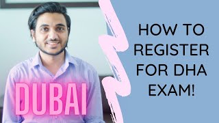 How to apply for DHA Exam Dubai Health Authority [upl. by Ayahc743]