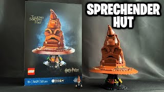 Viel Spaß dank Soundbrick 🧙🏻‍♂️ LEGO 76429 Der Sprechende Hut Review  LEGO Harry Potter 2024 [upl. by Atalee]