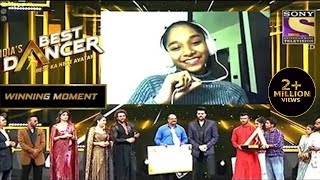 IBD 2 की Winner बनी Saumya  India’s Best Dancer 2  Geeta K Malaika A Terence L [upl. by Hgeilhsa]