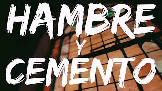 JAIMEG  HAMBRE Y CEMENTO PROD BAGHIRA Lyric Video [upl. by Adlig253]