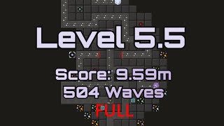 Infinitode 2 Level 55 1 FULL RUN [upl. by Nayab]