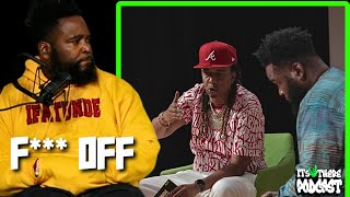 Dr Umar Johnson Vs Big Loon In MOST HEATED Debate That SHATTERED Podcasting  quotIts Up There Podcastquot [upl. by Ahsiel]