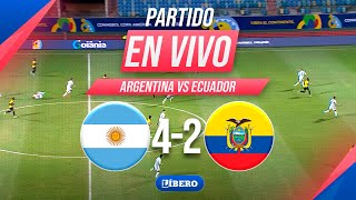 🔴 ARGENTINA 42 ECUADOR EN VIVO  COPA AMÉRICA 2024  Líbero [upl. by Donica]