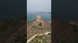 Tharros from above drone sardinia tharros djimini3pro summer shorts [upl. by Sayles]