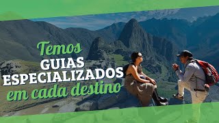 TEMOS GUIAS ESPECIALIZADOS EM CADA DESTINO machupicchutours brasilturismo viagensmachupicchu [upl. by Abeh]