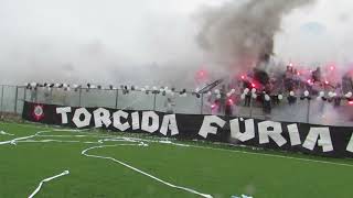 Torcida Fúria Negra faz a festa na final do Amador do Estado [upl. by Wolpert]