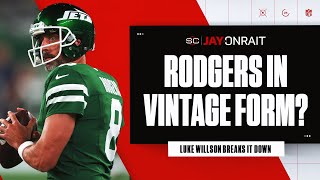 Is Aaron Rodgers back in vintage form [upl. by Natalina]