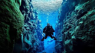 Silfra Fissure  Dive Between Two Continental Plates [upl. by Powell495]