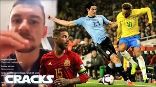 LOVREN se BURLA de RAMOS y ESPAÑA  ¡CHISPAS entre NEY y CAVANl  “No merezco el BALÓN de ORO” [upl. by Emelita]