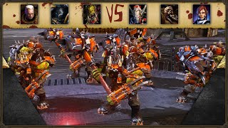 Warhammer 40000 Dawn of War 2  3v3  Flo    Tekesh vs Nightmare  Sir Gunther  Akiro [upl. by Iila]