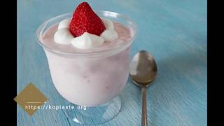 Strawberry Bavarian Cream New [upl. by Oirottiv]