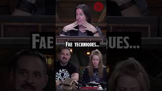 Matthew Mercer Reveals His quotSecret Techniquequot criticalrole mattmercer [upl. by Ileana]