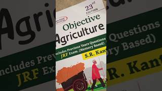 SRKantwa Objective Agriculture book  23 rd edition  unboxing review  agriculture shorts yt [upl. by Yuzik735]