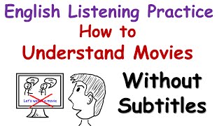 English Listening Practice How to Understand Movies Without Subtitles [upl. by Lezah]