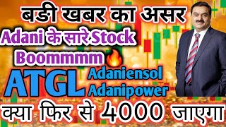 atgl stock latest news todayaadaniensol share latest newsadanient share latest news [upl. by Analrahc]