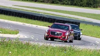 2014 Cadillac CTS VSport  Track Tested in Michigan [upl. by Chevy]