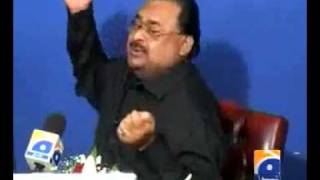 Altaf Hussain Singing song burkhay mein rehnay do burkha na uthooo [upl. by Melisa]