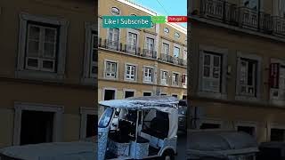 Lisbon Portugal street walk I Lisbon Street walk I Portugal street walk I Europe video shorts [upl. by Mulderig]