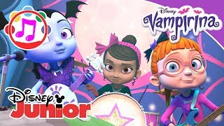 ♫ Musikinstrumente lernen mit VAMPIRINA ♫  Disney Junior [upl. by Colvin374]