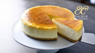 The Best New York Cheesecake Recipe  Emojoie Cuisine [upl. by Reggis240]