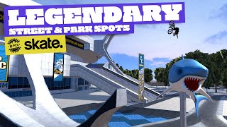 BMX STREETS Legendary SKATE 3 Spots [upl. by Laon]