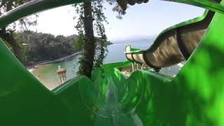 Hotel amp Club Letoonia water slide Fethiye Super quick  awesome [upl. by Zoller269]