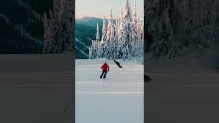 Aerial View of Sun Peaks in Winter [upl. by Hephzipah]