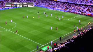 Gareth Bales Brilliant Winning Goal vs Barcelona [upl. by Afirahs393]