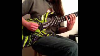 Mastodon Blood and Thunder guitar cover Ibanez swirl with Bare Knuckle Aftermath 7 set [upl. by Eintruoc389]