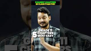 5 Easiest Chapters In Class 11 Maths😱📚🔥class11 vedantuclass11 class11maths kuldeepsir [upl. by Arnon]