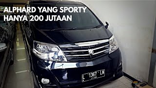 Toyota Alphard 24 ASG ANH10 2006 Tour Review Indonesia [upl. by Jillane]