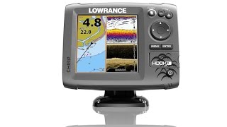 LOWRANCE Hook5 ChirpDSI sonarGSP objč 456 430 [upl. by Aeynod]