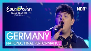 ISAAK  Always On The Run  Germany 🇩🇪  National Final Performance  Eurovision 2024 [upl. by Lilybelle720]