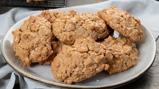 BRUTTI MA BUONI  Biscotti croccanti alla nocciola con solo 4 ingredienti [upl. by Yssac]