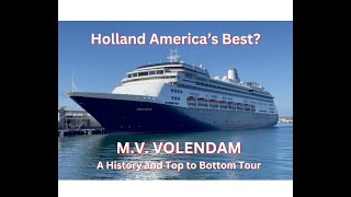 VOLENDAM Decked A Top To Bottom Tour Of Holland Americas Oldest Ship [upl. by Kokoruda]