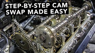 How To Swap Honda K20 K24 KSeries Camshafts [upl. by Mcclelland]