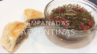 Empanadas Argentinas y Salsa Chimichurri [upl. by Ener]