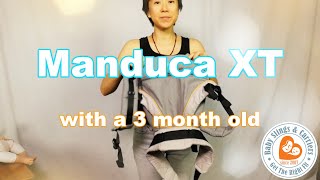 Manduca XT  How to wear a 3 month old [upl. by Ravid]