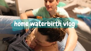 POSITIVE Home Water Birth Vlog  Labour  Home Birth During COVID 19 Pandemic UK  ShannanLorraine [upl. by Valerle]