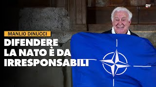 Manlio Dinucci quotChiedere la pace e difendere la Nato è una contraddizione enormequot [upl. by Janifer642]