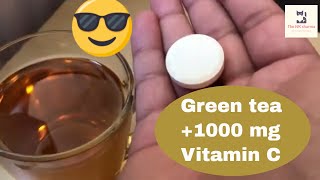 What happens if you put 1000mg vitamin C in green tea [upl. by Asilrac]