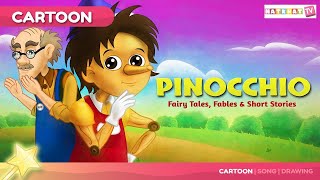 Pinocchio  पिनोकियो  Tales in Hindi  बच्चों की नयी हिंदी कहानियाँ [upl. by Assennev]