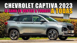 CHEVROLET CAPTIVA 2023 LA SUV MÁS VENDIDA DE MÉXICO💲🔴 [upl. by Aeslehc]