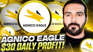 🚀THE NEXT BIG THING 🔥AGNICO EAGLE APP 🔥 INSTANT 40 DAILY PROFIT 🔥 [upl. by Atilrac573]