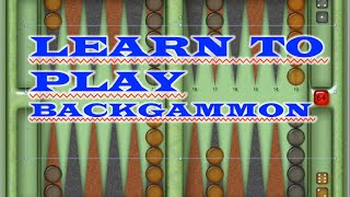 How To Play BACKGAMMON Super Easy LESSON pt 2 [upl. by Chak]