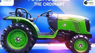 Indias 1st ⚡️ETractorAutonomous TractorCellestial E MobilityMini E TractorNewly Launch [upl. by Filler]